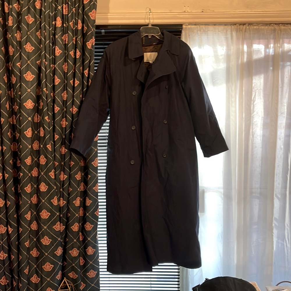 Women’s full length London Fog trench coat